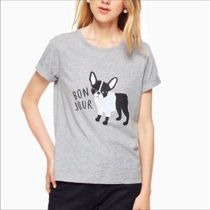 Kate Spade Bonjour French Bulldog T-Shirt